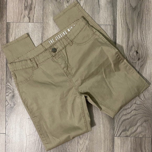 Gap The Jegging amid Rise Tan Pants Jeans Size 10 - Picture 1 of 3